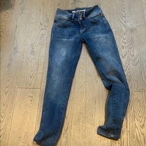 Wallflower High Rise Skinny Jeans Juniors  3 button size 13